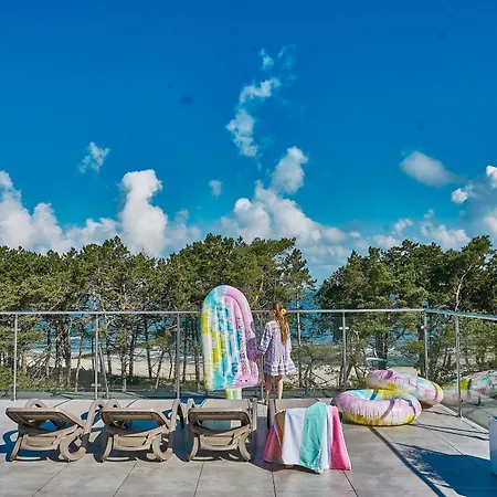 Szafirowe Z Widokiem Na Morze 4 Kryty Basen I Sauna Hevenia Apartment