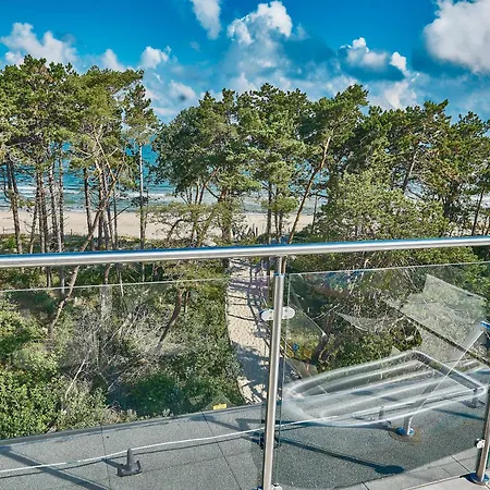 Apartment Szafirowe Z Widokiem Na Morze 4 Kryty Basen I Sauna Hevenia Pogorzelica (Gmina Rewal)